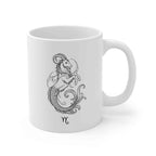 Zodiac Mug - Capricorn Minimalist Design Gift