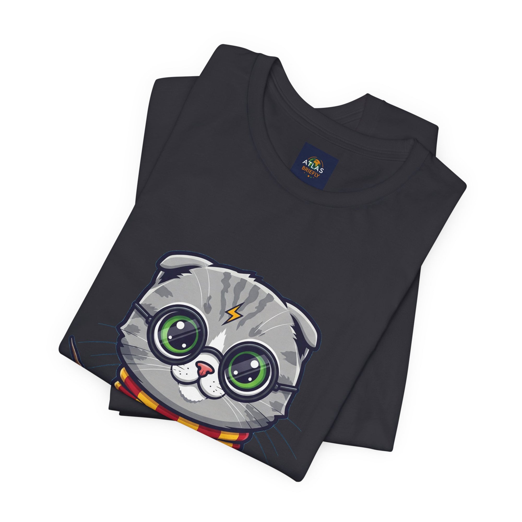 Griffinclaw Harry Potter T-Shirt - Funny Wizarding World Tee | Cute Potter Cat Gift - Atlas Briefly