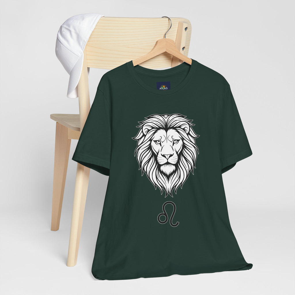Leo Zodiac T-shirt- Black & White Leo unisex Shirt
