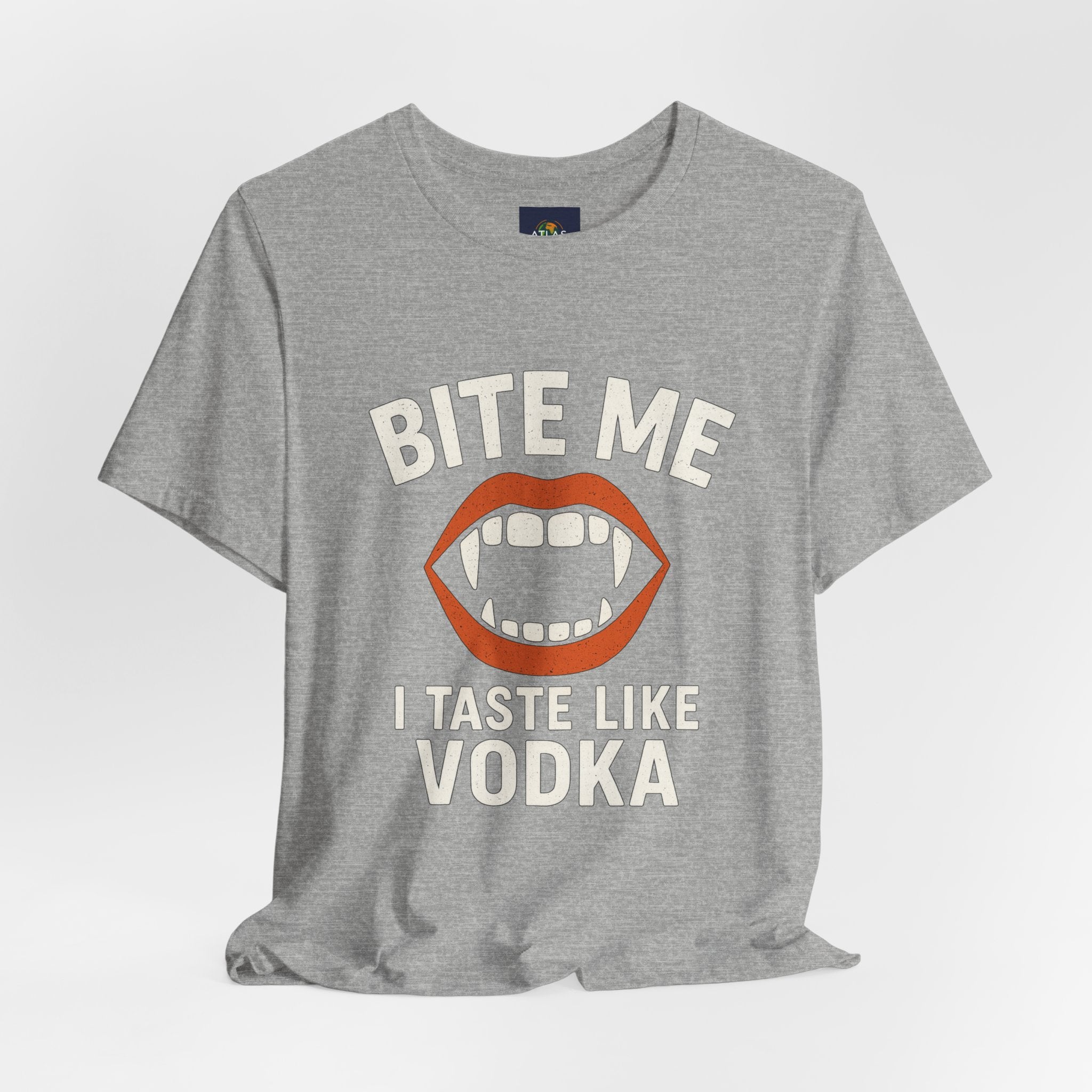 Funny Halloween Vodka T-Shirt – “Bite Me, I Taste Like Vodka”