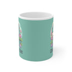 NamasTe-Rex Mug - Funny Yoga Coffee Cup for Dinosaurs | Unique Zen T-Rex Gift