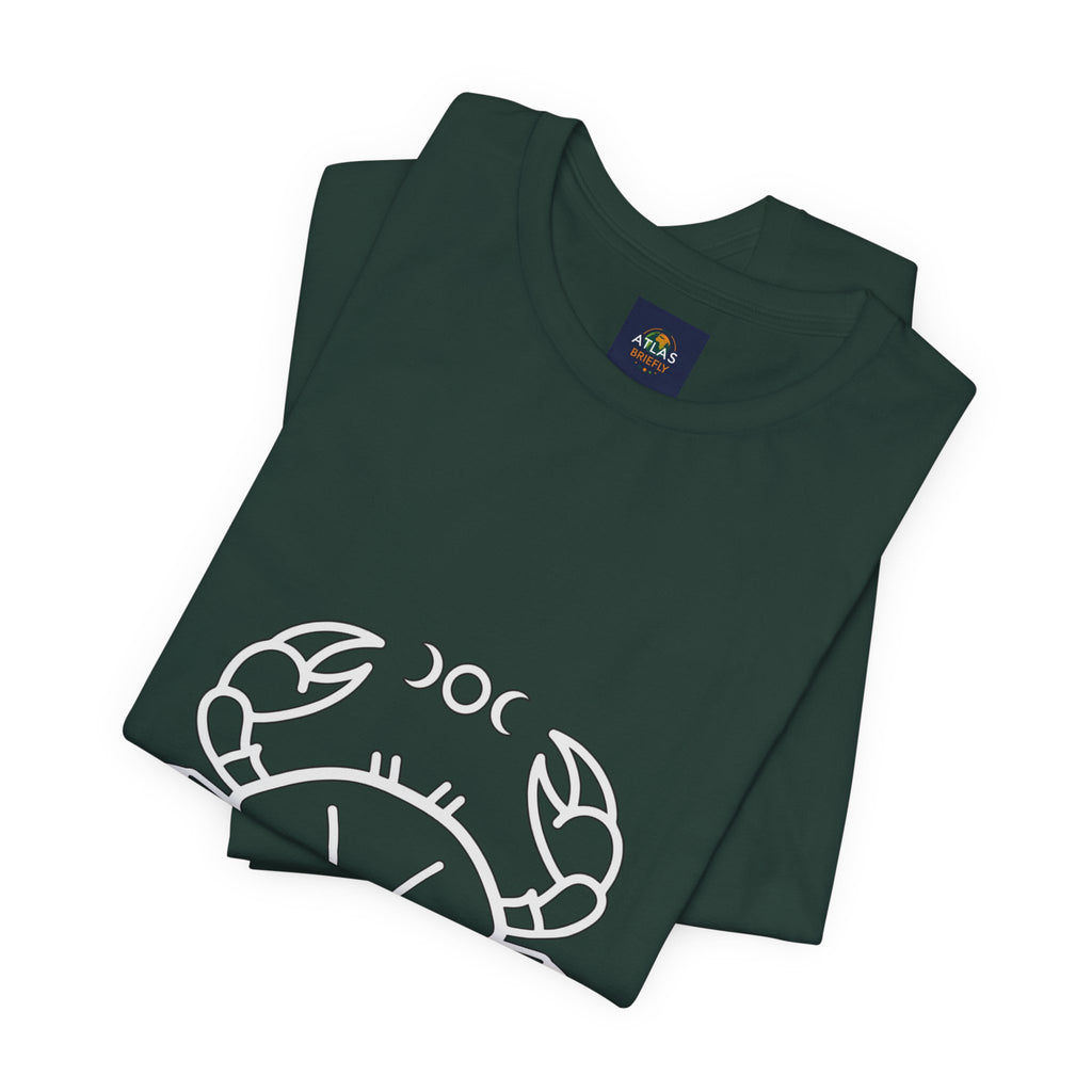 Cancer Horoscope T-Shirt - Stylish Astrology Tee for Cancer Zodiac Sign
