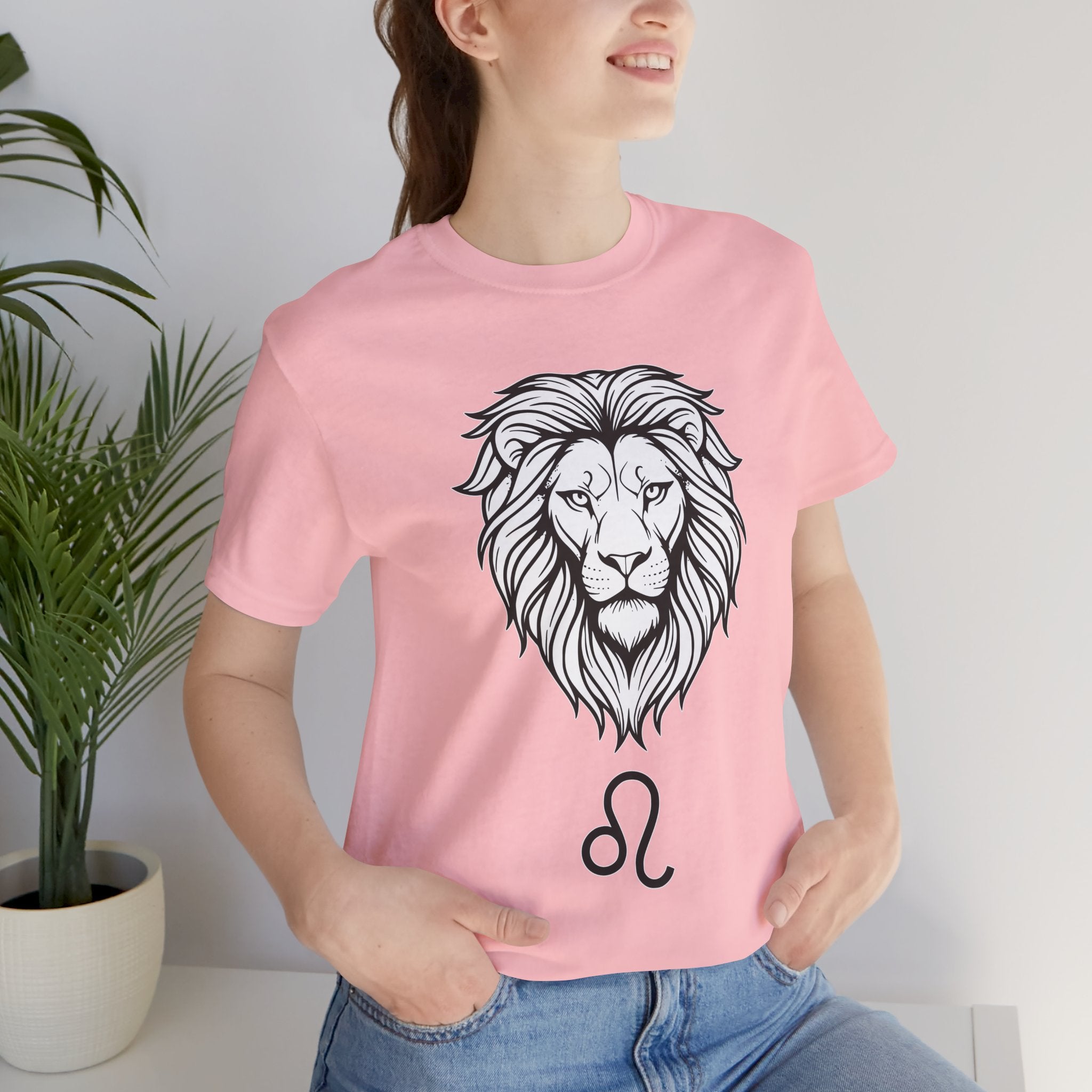 Leo Zodiac T-shirt- Black & White Leo unisex Shirt