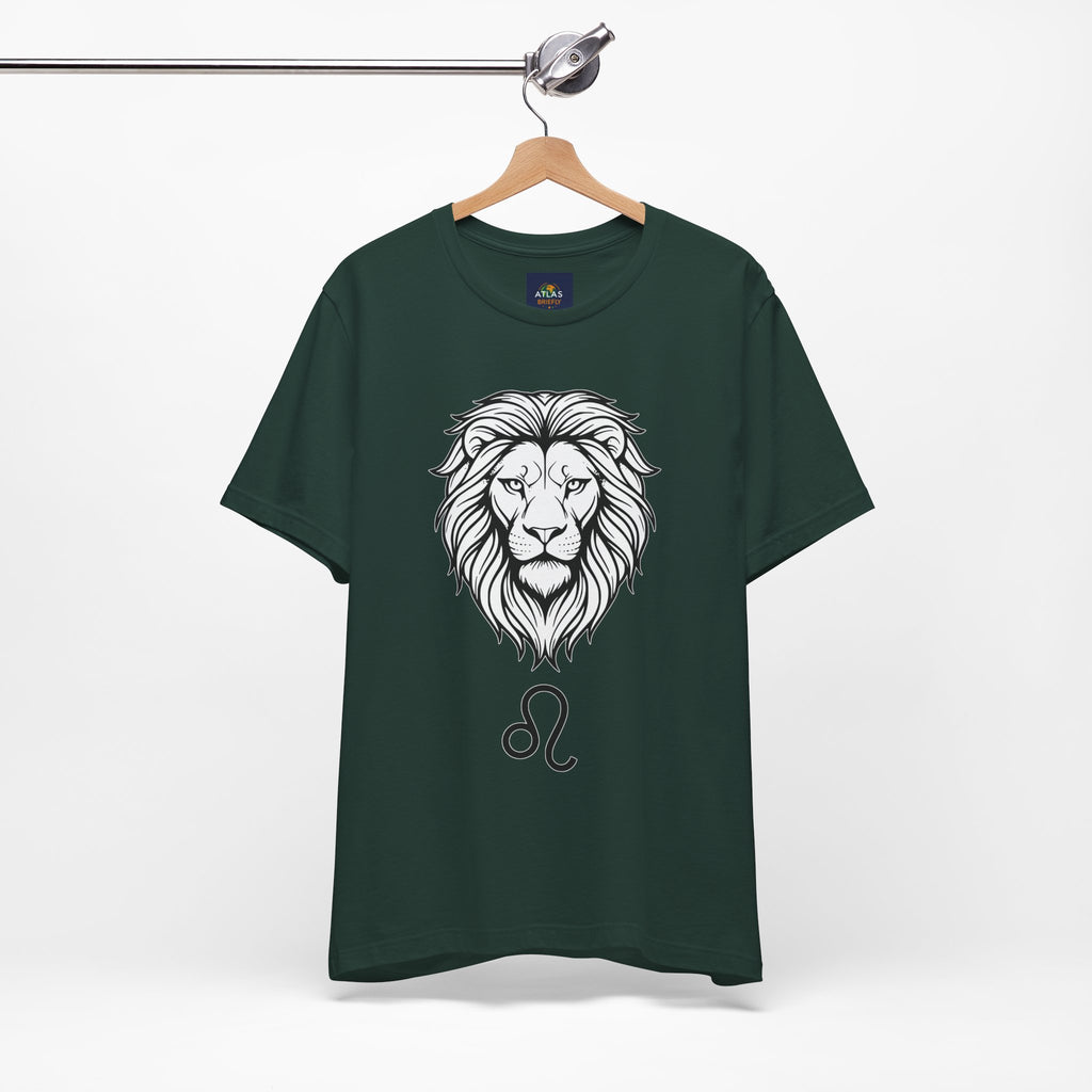 Leo Zodiac T-shirt- Black & White Leo unisex Shirt