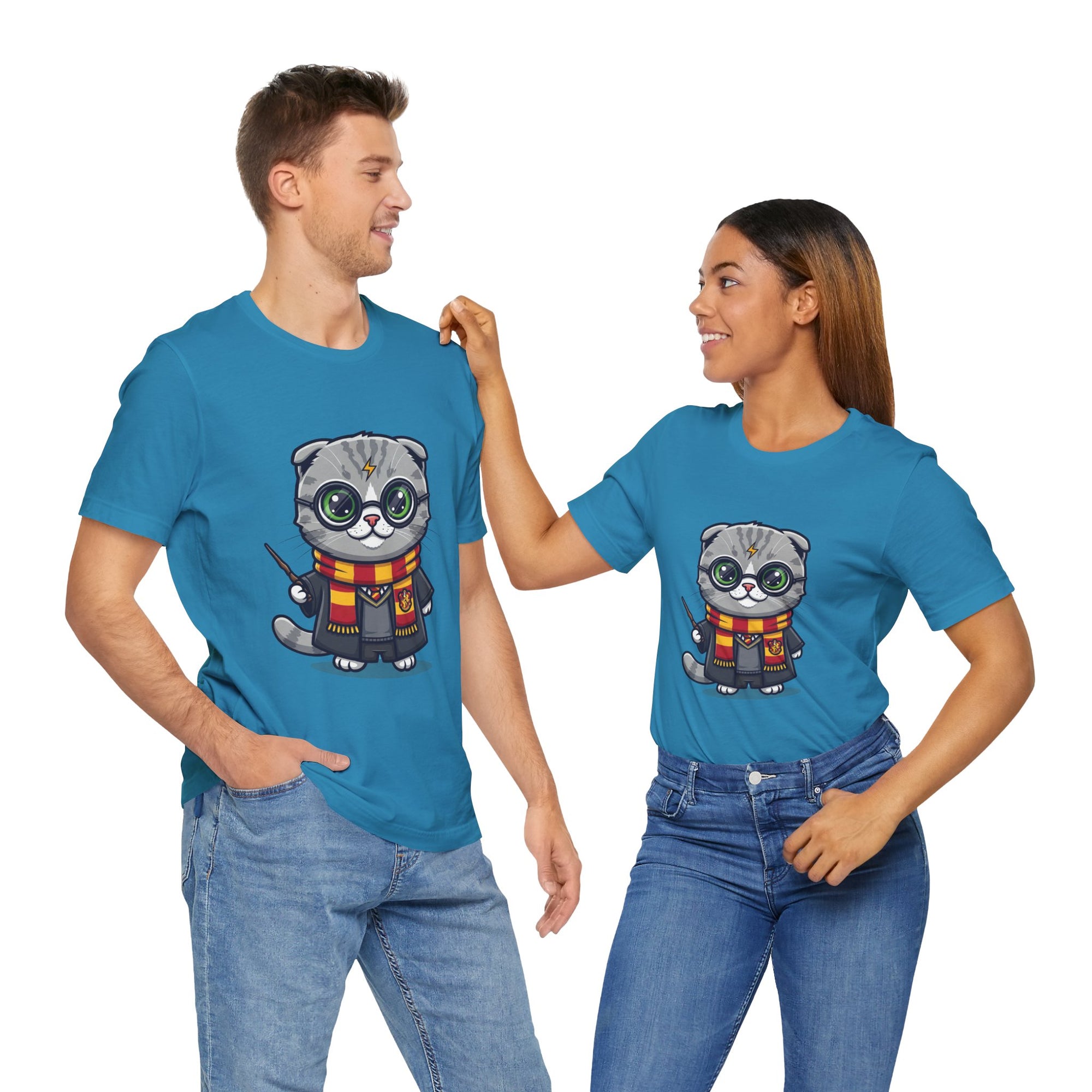 Griffinclaw Harry Potter T-Shirt - Funny Wizarding World Tee | Cute Potter Cat Gift - Atlas Briefly