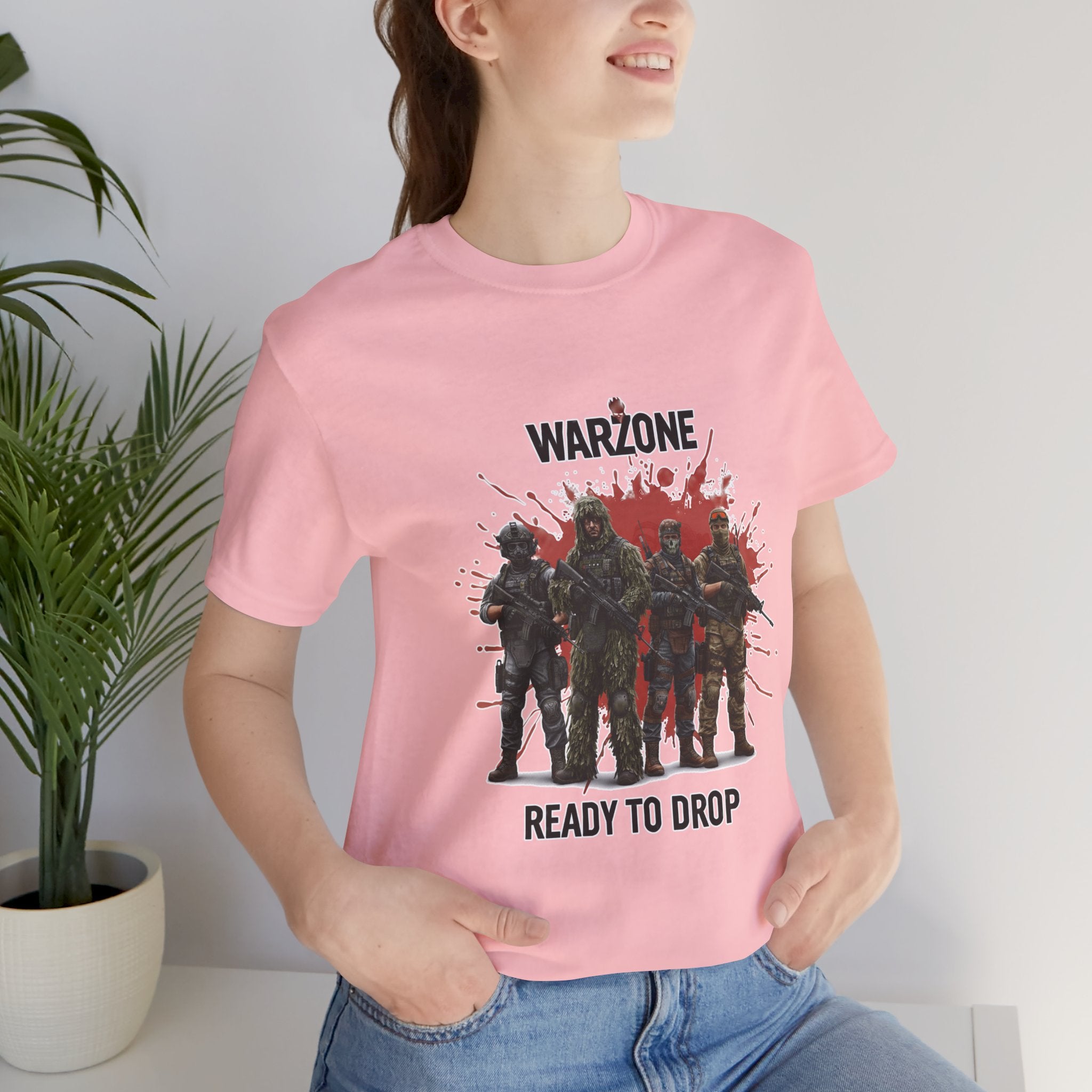 Warzone Drop T-shirt for Squad's Fashion Sense and Diverse K/D Ratio