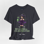 Sexy Witch Halloween T-Shirt - Flirty Witch Costume Tee | Trick or Treat Halloween Shirt - Atlas Briefly