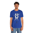 Gemini Zodiac Tee - Minimalistic Black and White Unisex Design
