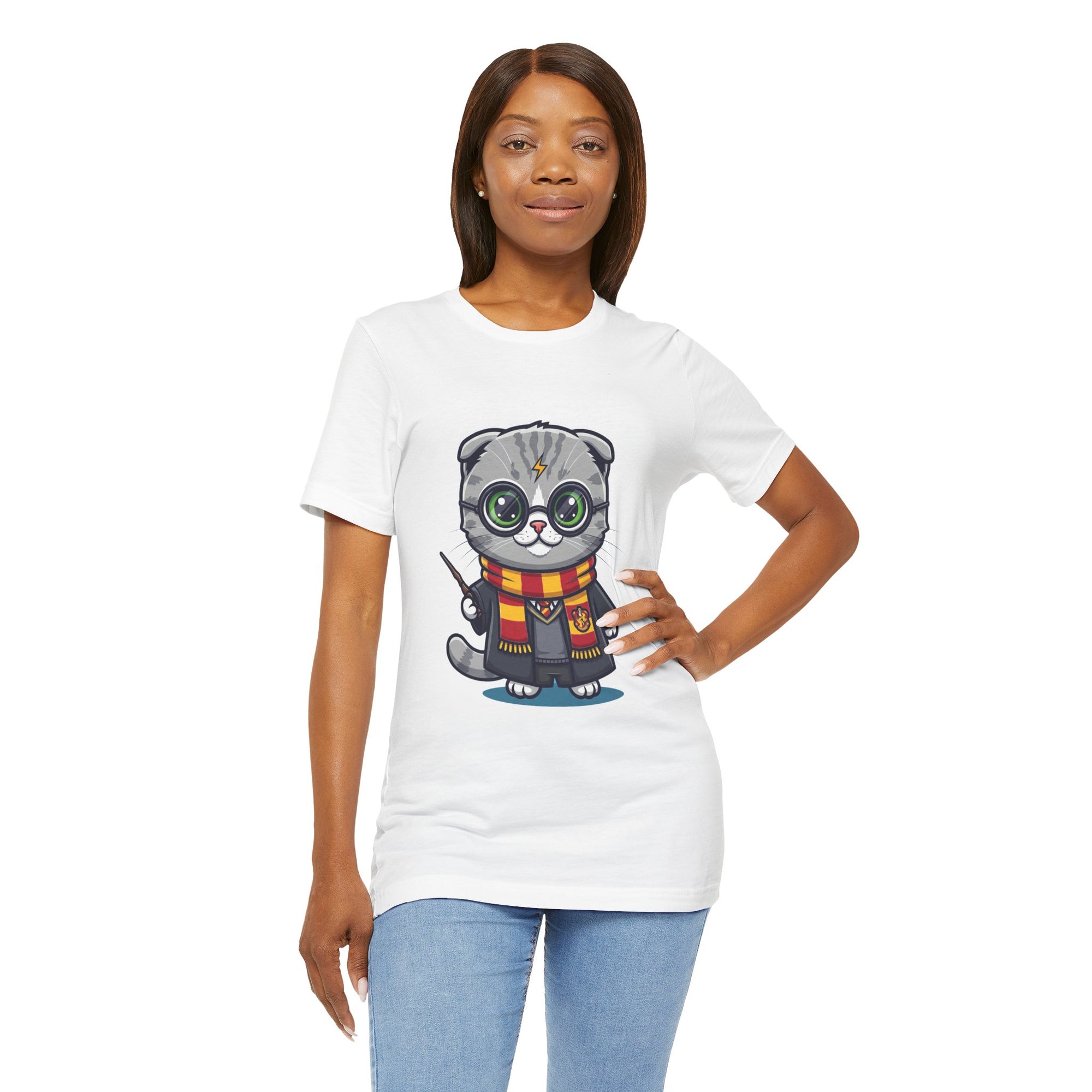 Griffinclaw Harry Potter T-Shirt - Funny Wizarding World Tee | Cute Potter Cat Gift - Atlas Briefly