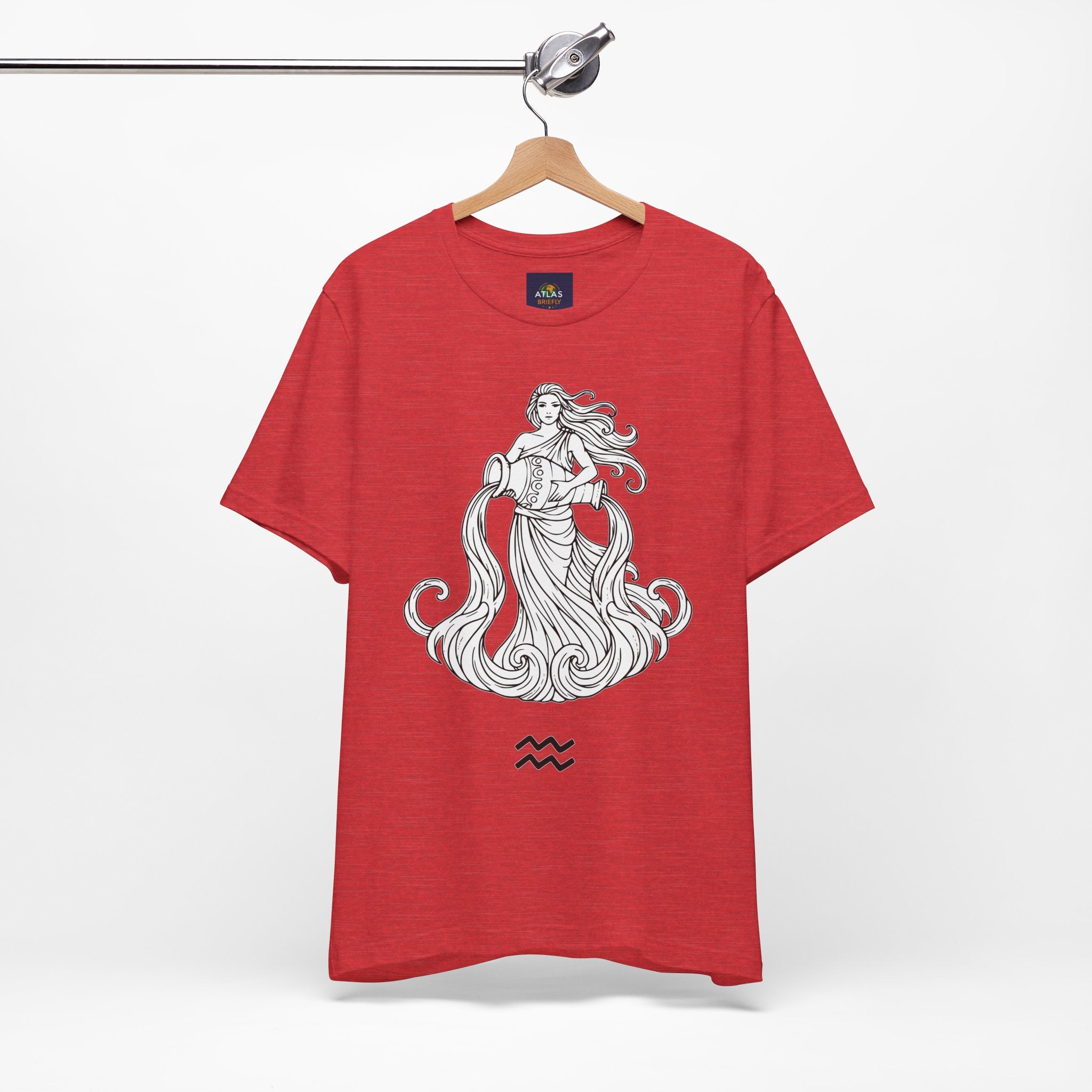 Aquarius Zodiac Tee - Unisex Astrology T-Shirt for Trendy Style