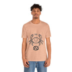 Cancer Horoscope T-Shirt - Stylish Astrology Tee for Cancer Zodiac Sign