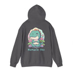 NamasTe-Rex Meditating Dinosaur Hoodie - Funny Yoga Sweatshirt | Zen T-Rex Gift - Atlas Briefly