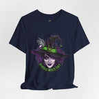 Resting Witch Face Halloween T-Shirt - Funny Witch Tee for Women & Men | Halloween Graphic Shirt - Atlas Briefly