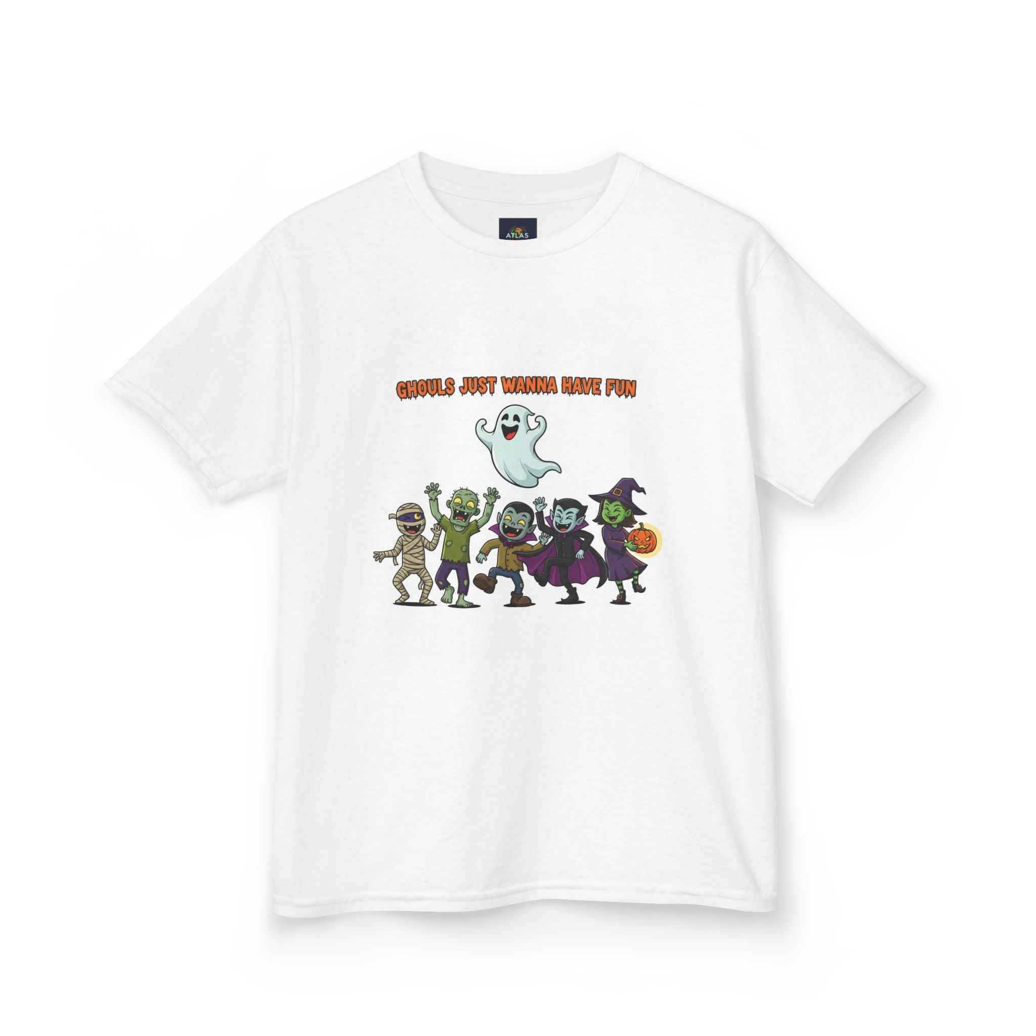 Ghouls Just Wanna Have Fun T-Shirt for Kids - Perfect Halloween Apparel - Atlas Briefly