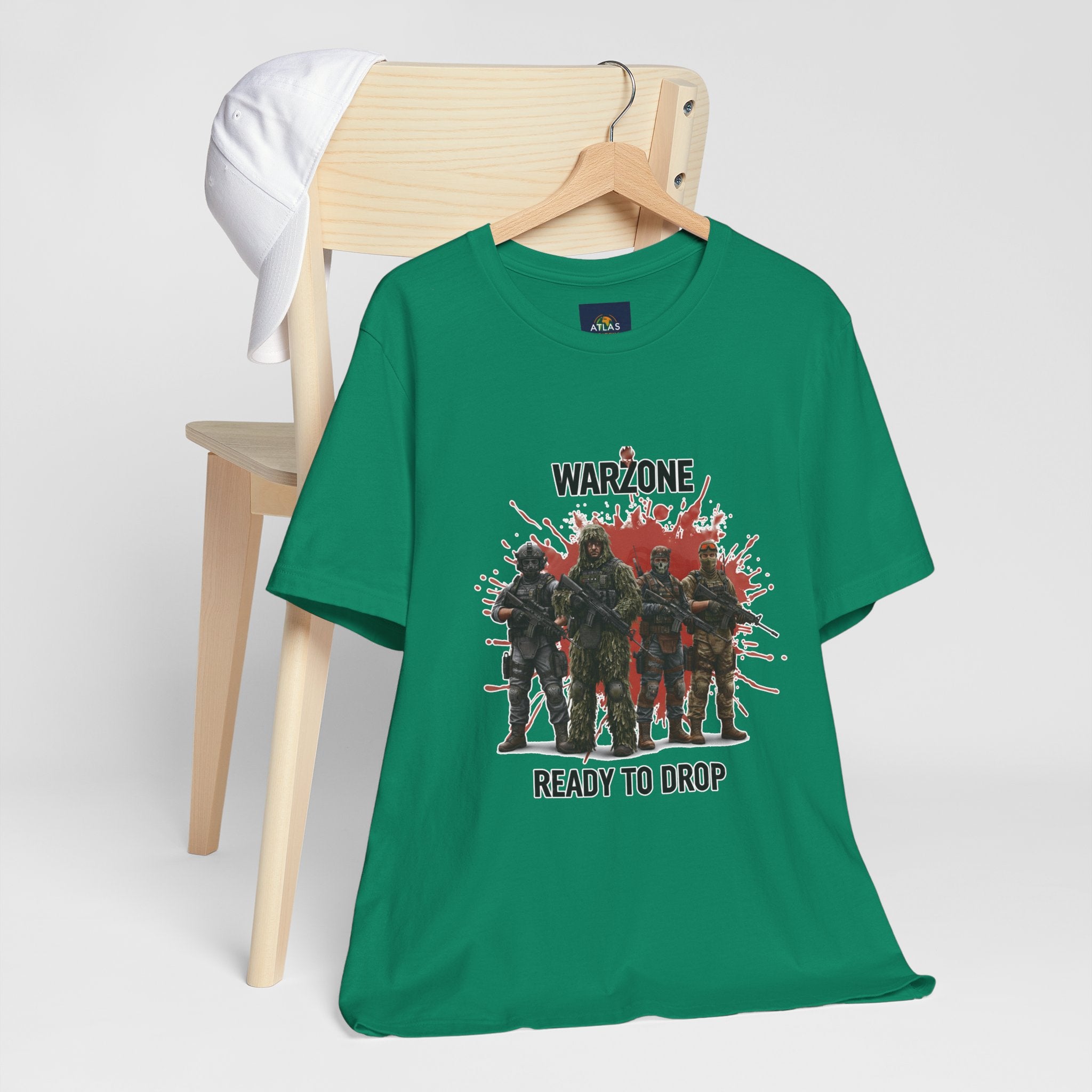 Warzone Drop T-shirt for Squad's Fashion Sense and Diverse K/D Ratio