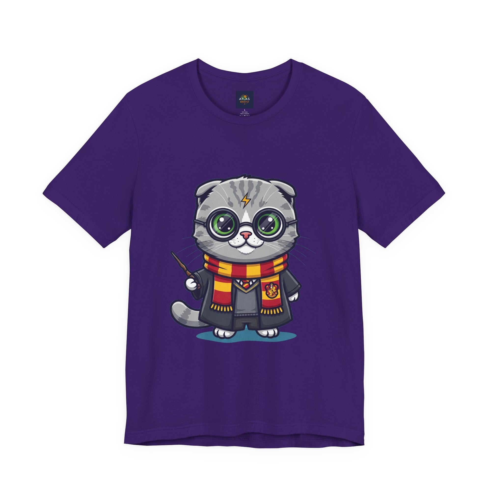 Griffinclaw Harry Potter T-Shirt - Funny Wizarding World Tee | Cute Potter Cat Gift - Atlas Briefly