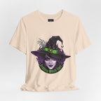Resting Witch Face Halloween T-Shirt - Funny Witch Tee for Women & Men | Halloween Graphic Shirt - Atlas Briefly