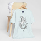 Capricorn Zodiac Tee - Unisex Minimalist Horoscope Shirt in Black and White