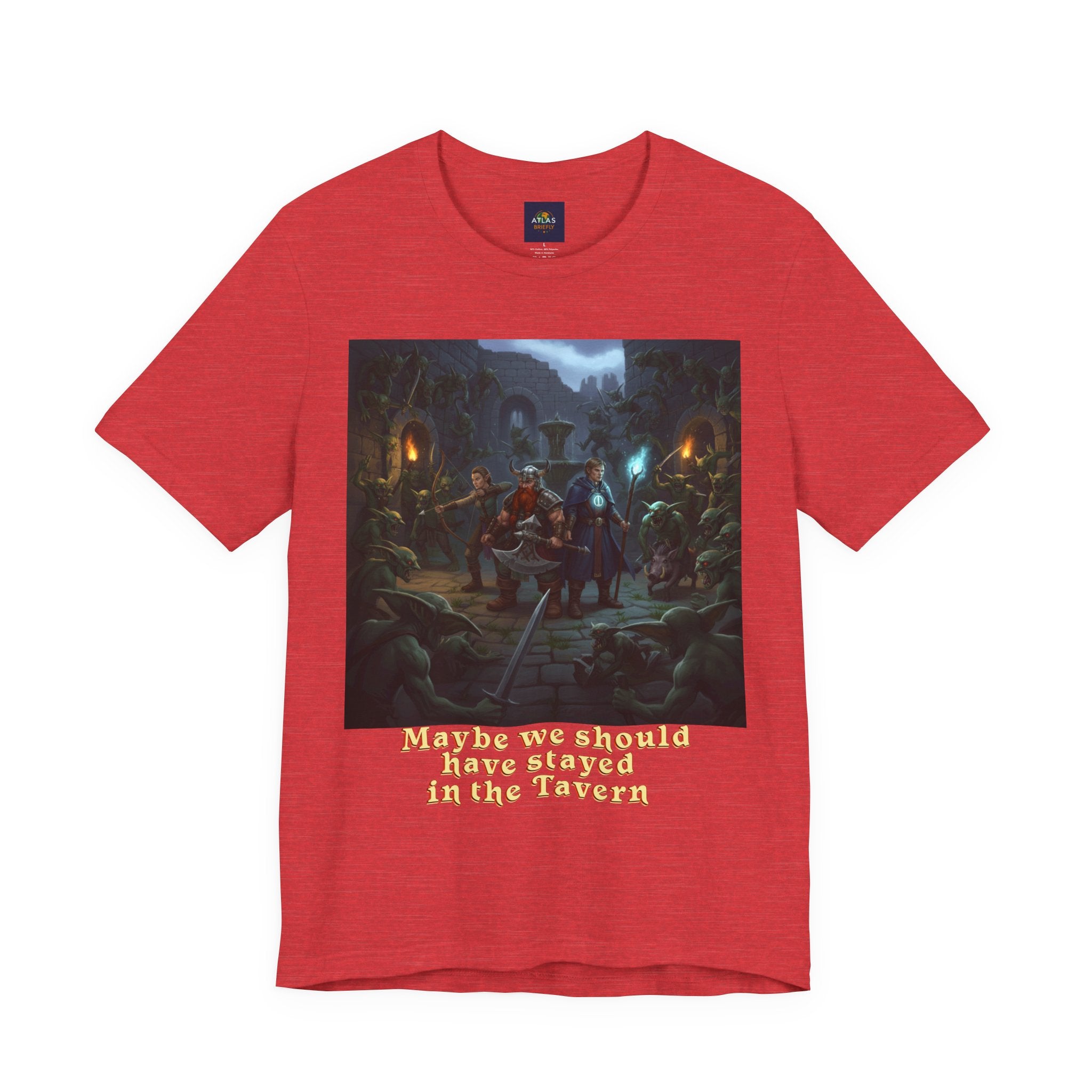 Goblin Ambush T-Shirt - Unleash Your Inner Fantasy Adventure - Atlas Briefly