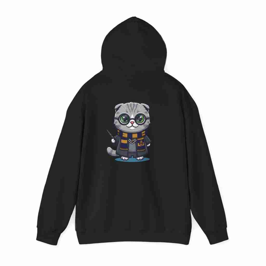 Ravenpaw Hoodie - Funny Harry Potter Sweatshirt | Cute Wizarding World Cat Gift - Atlas Briefly