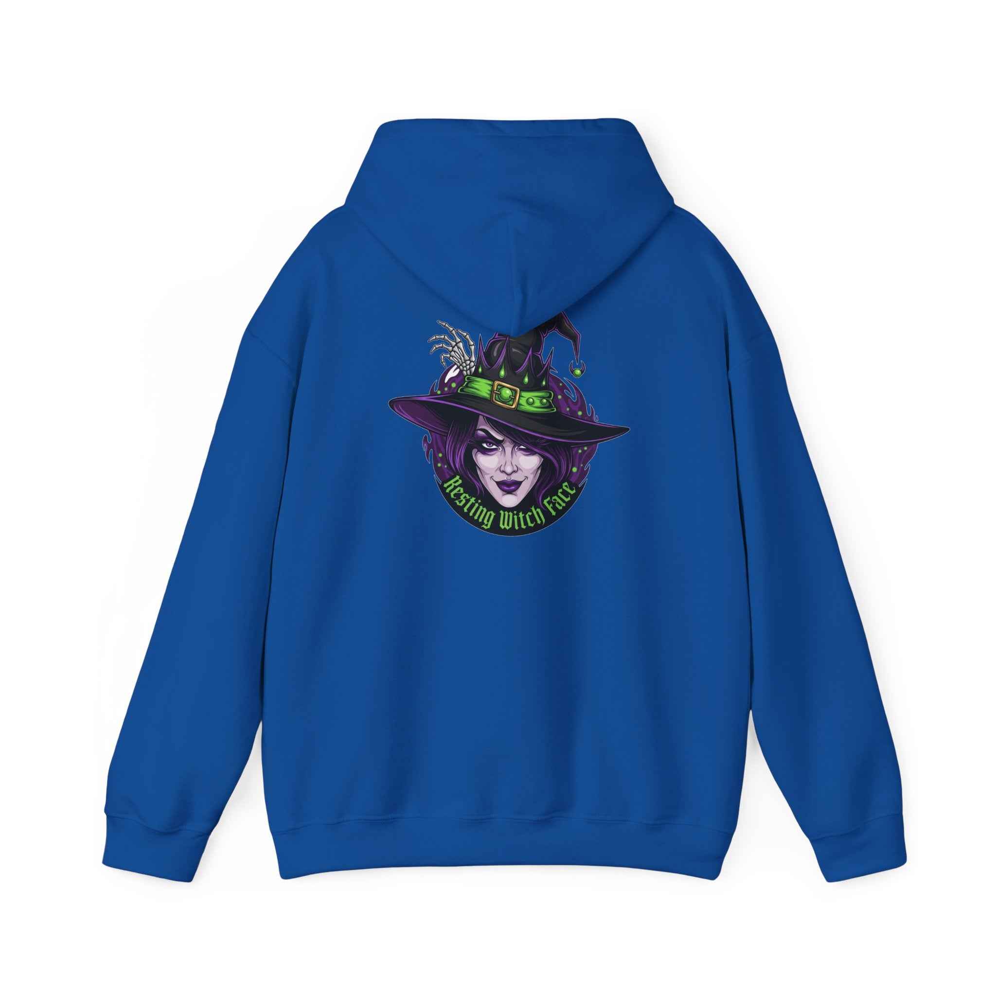 Resting Witch Face Hoodie - Funny Halloween Gift for Witches - Atlas Briefly
