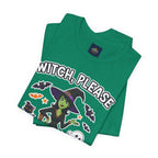Witch Please Halloween T-Shirt - Sassy Witch Tee with Pumpkin Design | Funny Halloween Shirt - Atlas Briefly