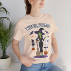 Witch Please Halloween T-Shirt - Sassy Witch Tee with Pumpkin Design | Funny Halloween Shirt - Atlas Briefly