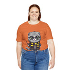 Hufflepurr Harry Potter T-Shirt - Funny Wizarding World Tee | Cute Potter Cat Gift - Atlas Briefly