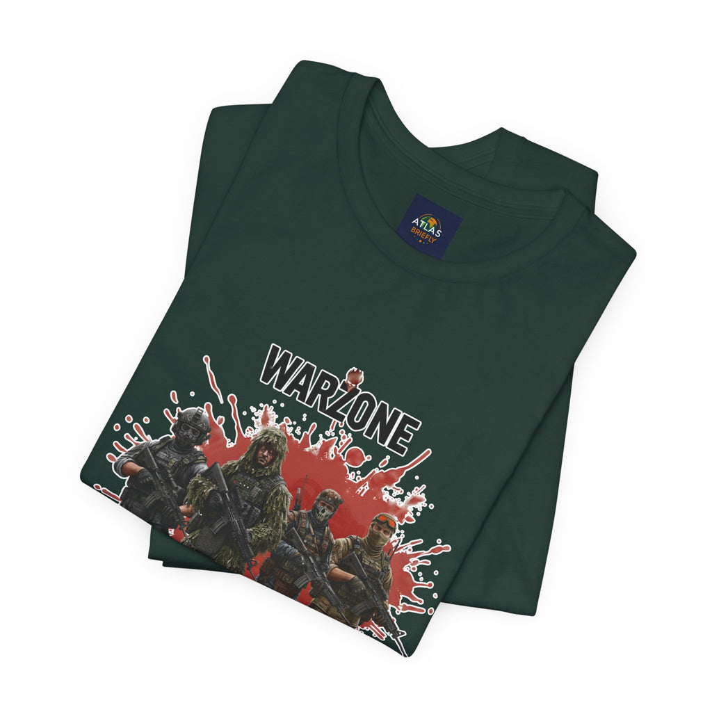 Warzone Drop T-shirt for Squad's Fashion Sense and Diverse K/D Ratio