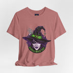 Resting Witch Face Halloween T-Shirt - Funny Witch Tee for Women & Men | Halloween Graphic Shirt - Atlas Briefly