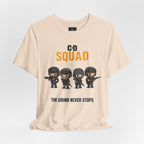CoD Squad Tee for Gamers: The Grind Never Stops