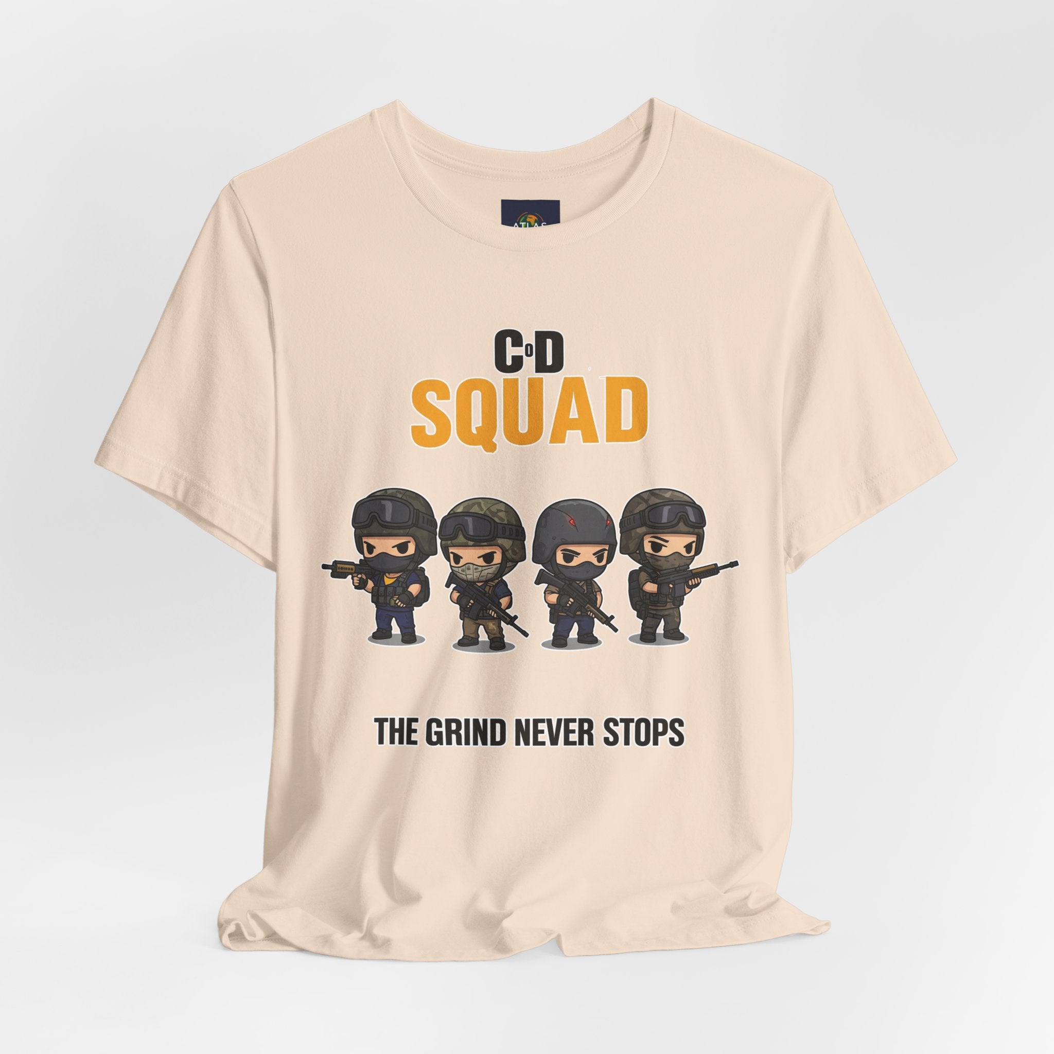CoD Squad Tee for Gamers: The Grind Never Stops