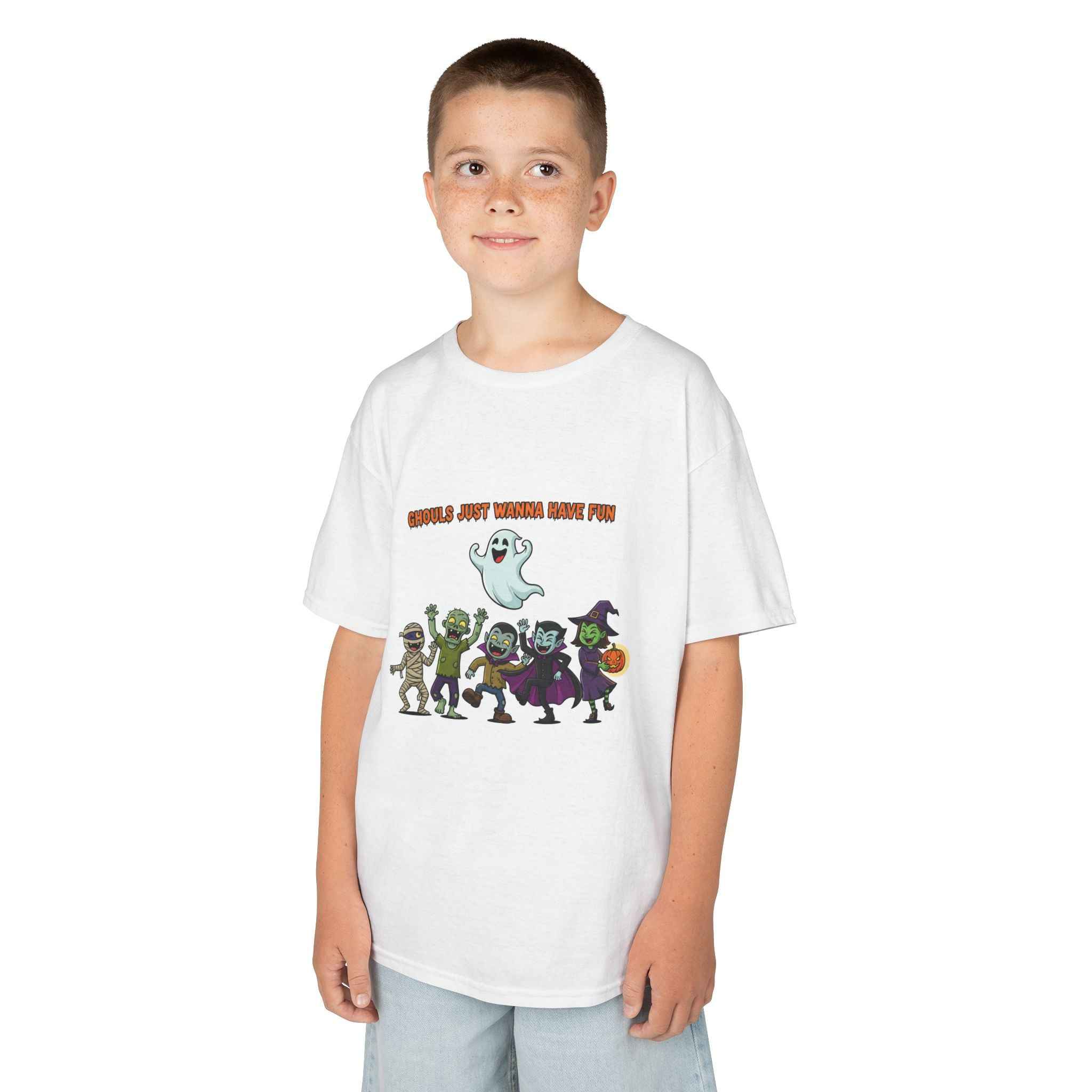 Ghouls Just Wanna Have Fun T-Shirt for Kids - Perfect Halloween Apparel - Atlas Briefly
