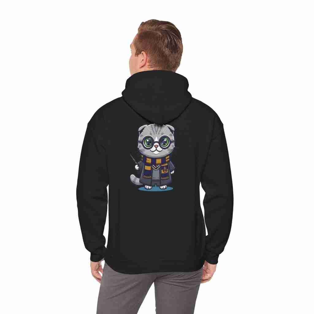 Ravenpaw Hoodie - Funny Harry Potter Sweatshirt | Cute Wizarding World Cat Gift - Atlas Briefly