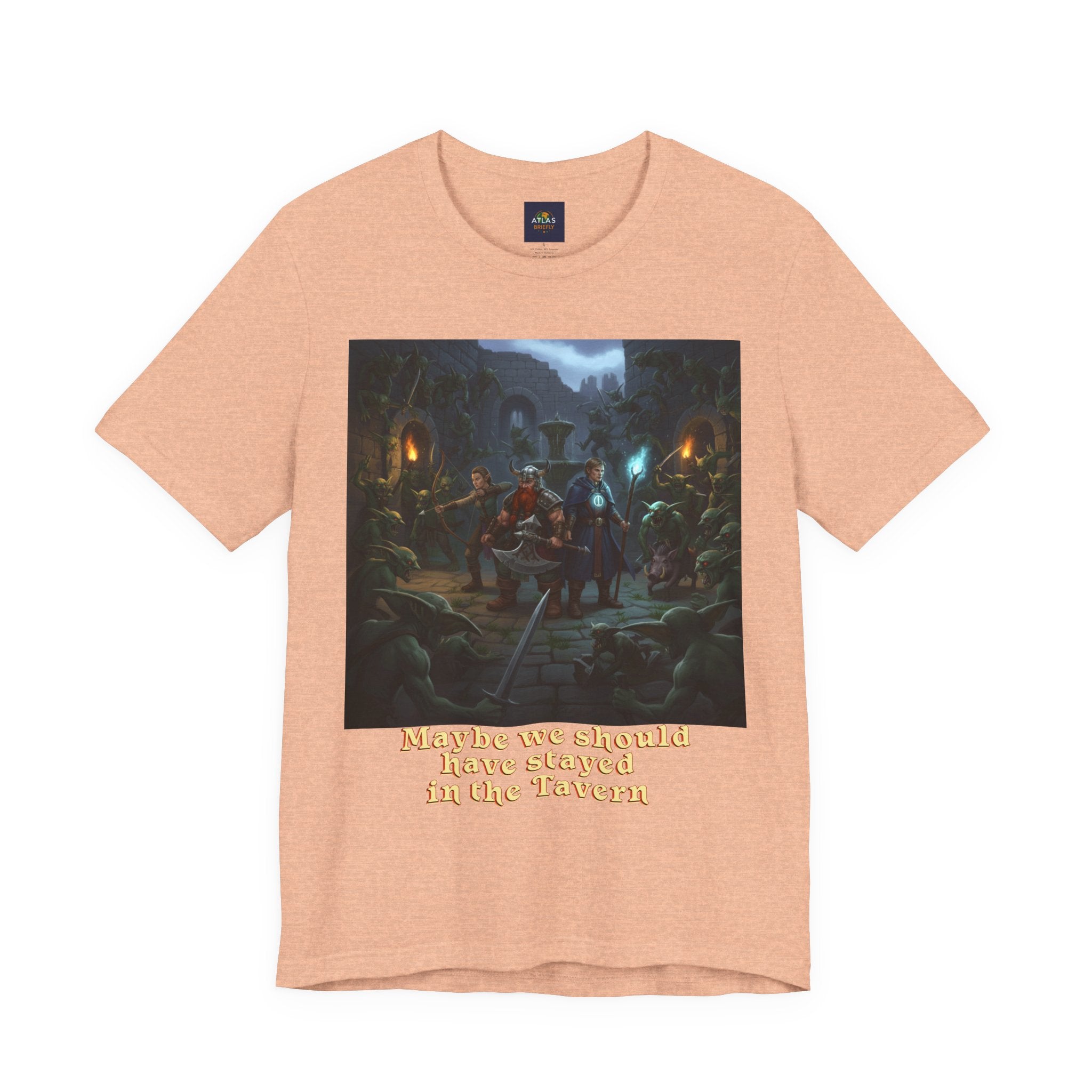 Goblin Ambush T-Shirt - Unleash Your Inner Fantasy Adventure - Atlas Briefly