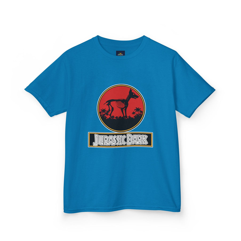 Kids Doberman Jurassic Bark T-Shirt | Fun Dog Tee for Kids