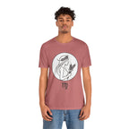 Virgo Zodiac Tee - Minimalist Black and White Unisex T-Shirt