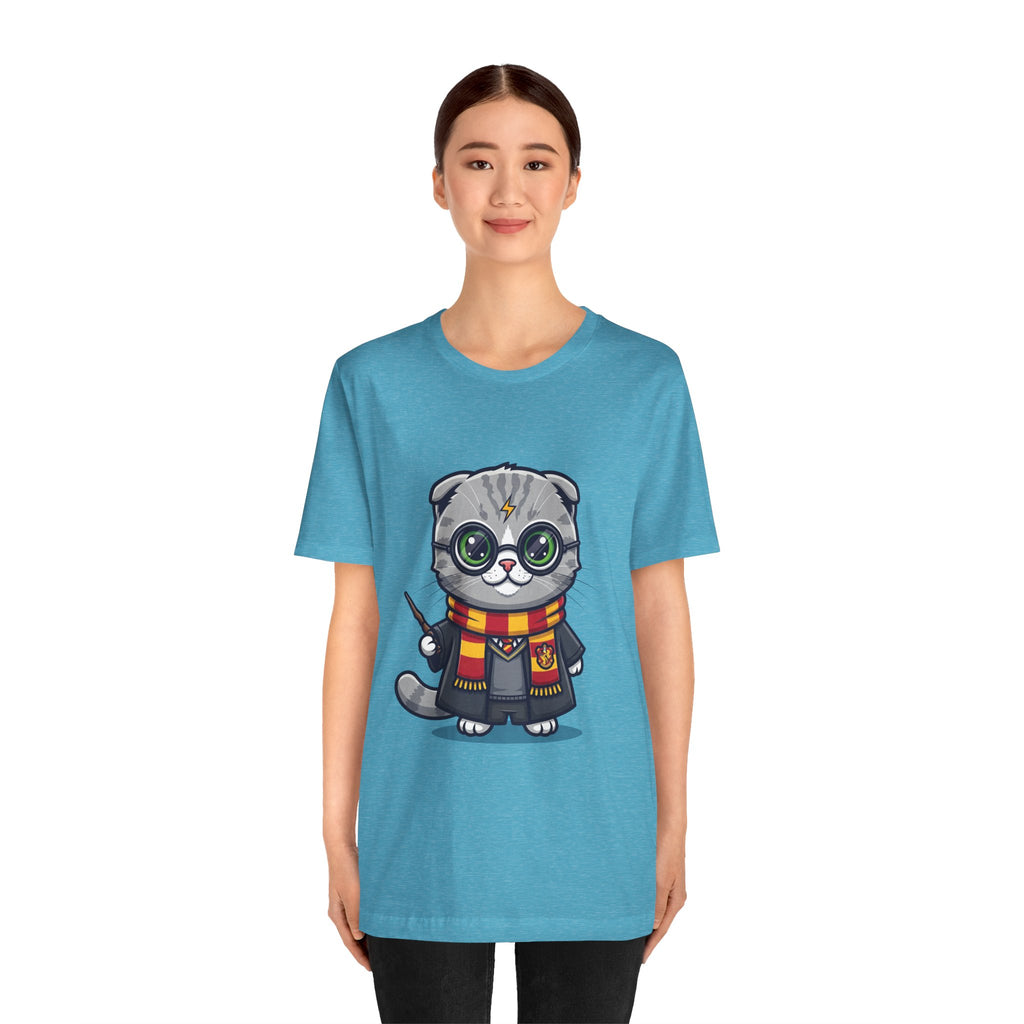 Griffinclaw Harry Potter T-Shirt - Funny Wizarding World Tee | Cute Potter Cat Gift - Atlas Briefly