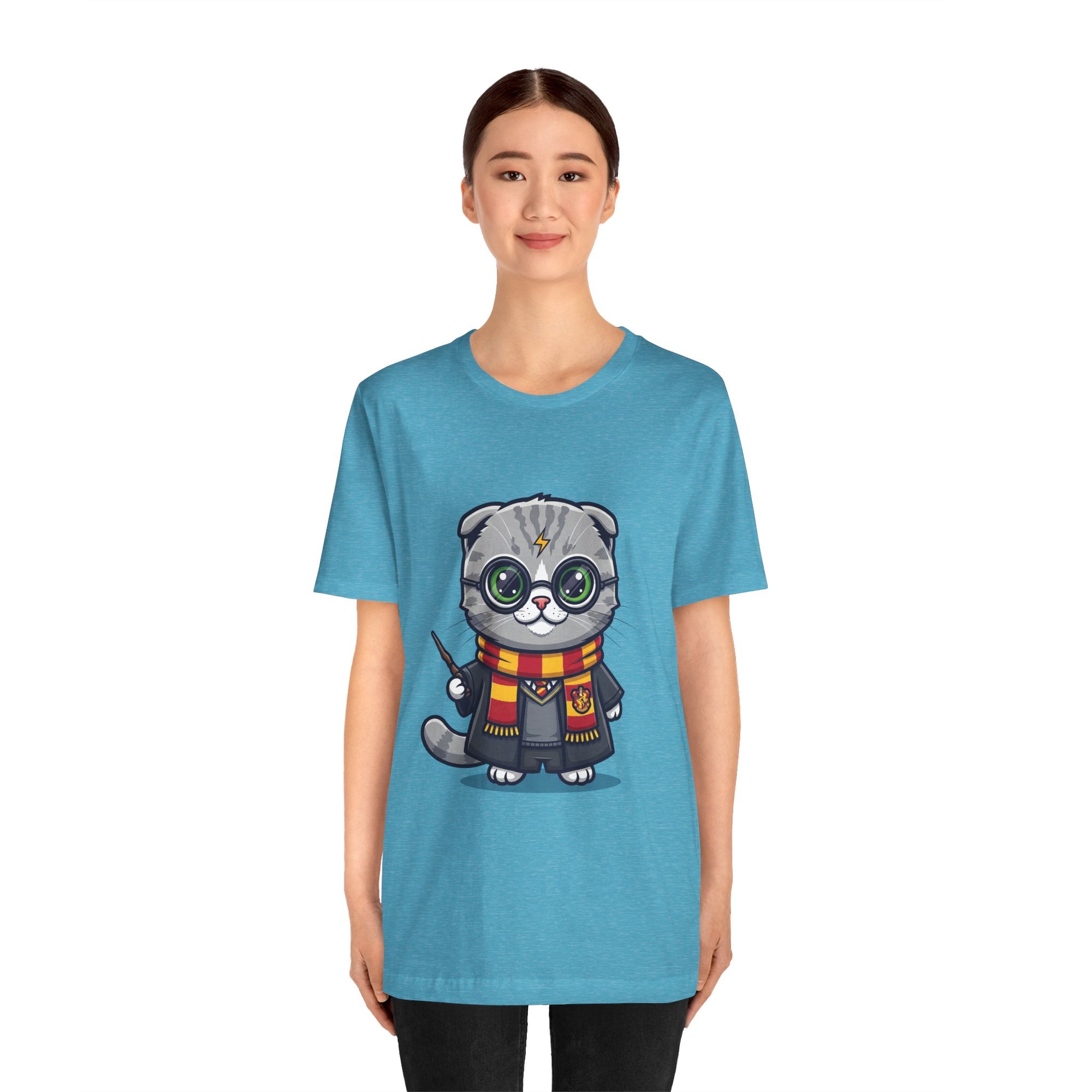 Griffinclaw Harry Potter T-Shirt - Funny Wizarding World Tee | Cute Potter Cat Gift - Atlas Briefly