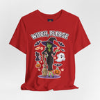 Witch Please Halloween T-Shirt - Sassy Witch Tee with Pumpkin Design | Funny Halloween Shirt - Atlas Briefly