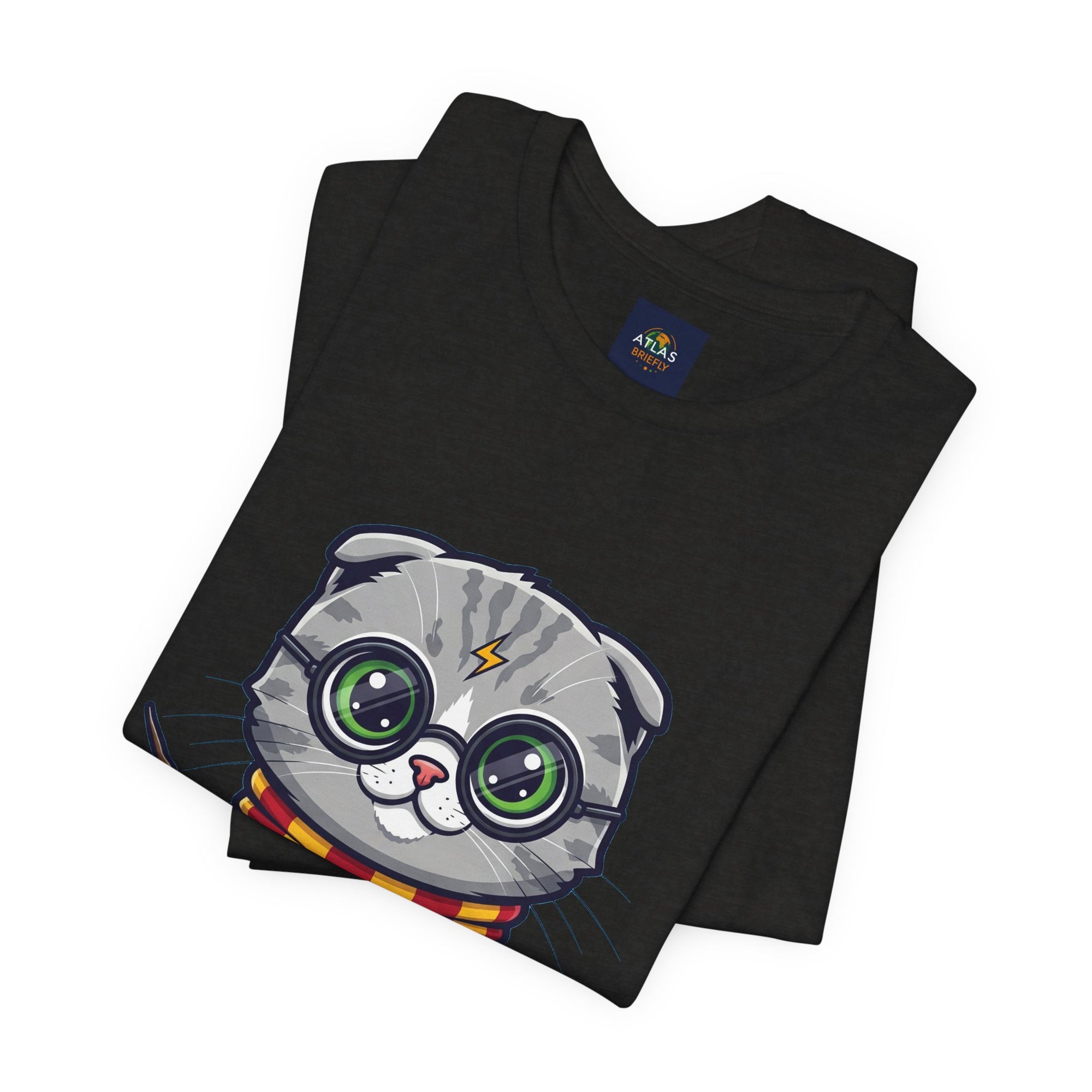 Griffinclaw Harry Potter T-Shirt - Funny Wizarding World Tee | Cute Potter Cat Gift - Atlas Briefly