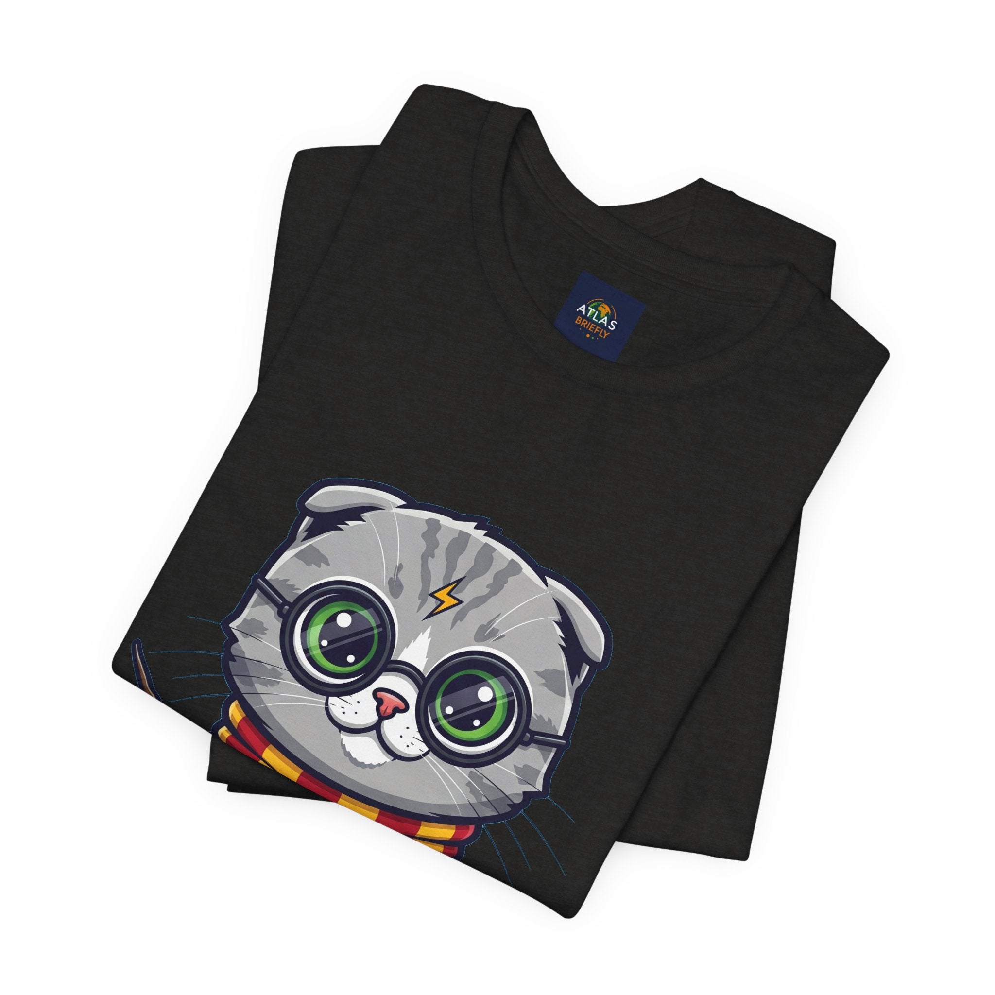 Griffinclaw Harry Potter T-Shirt - Funny Wizarding World Tee | Cute Potter Cat Gift - Atlas Briefly