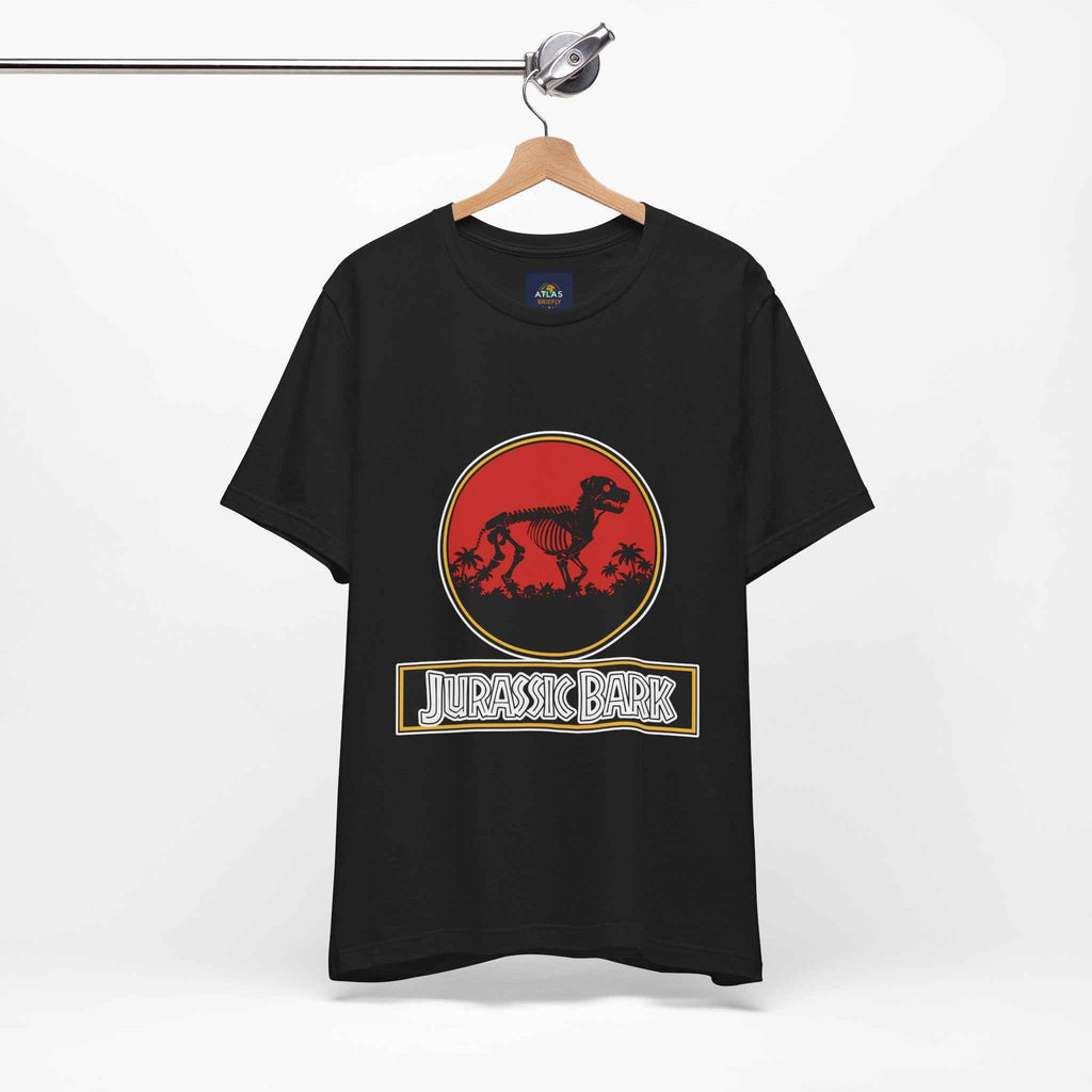 Rottweiler Dog T-Shirt - Jurassic Bark Design for Dog Lovers - Atlas Briefly
