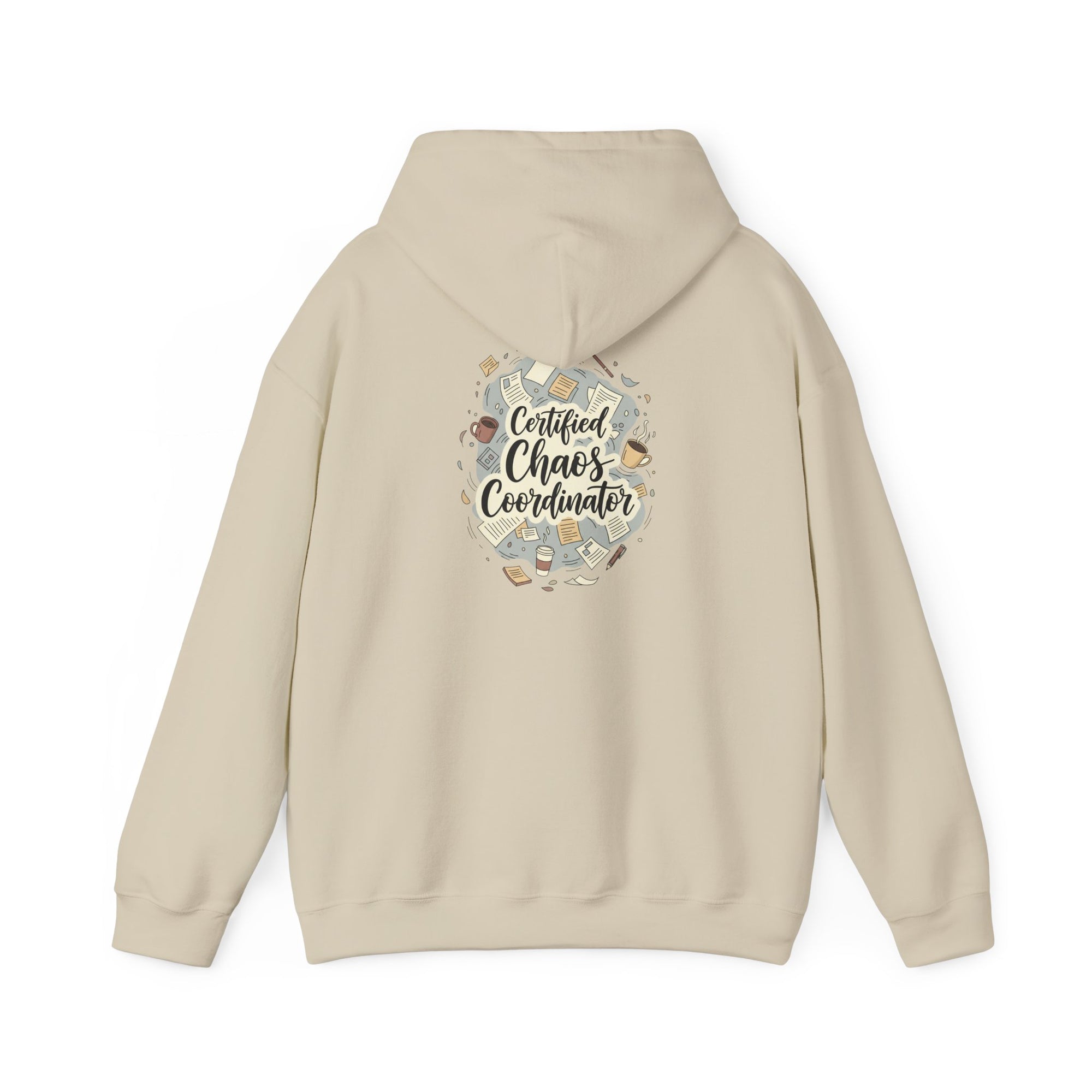 Certified Chaos Coordinator Hoodie - Funny Mom Teacher Gift | Organized Chaos Sweatshirt - Atlas Briefly