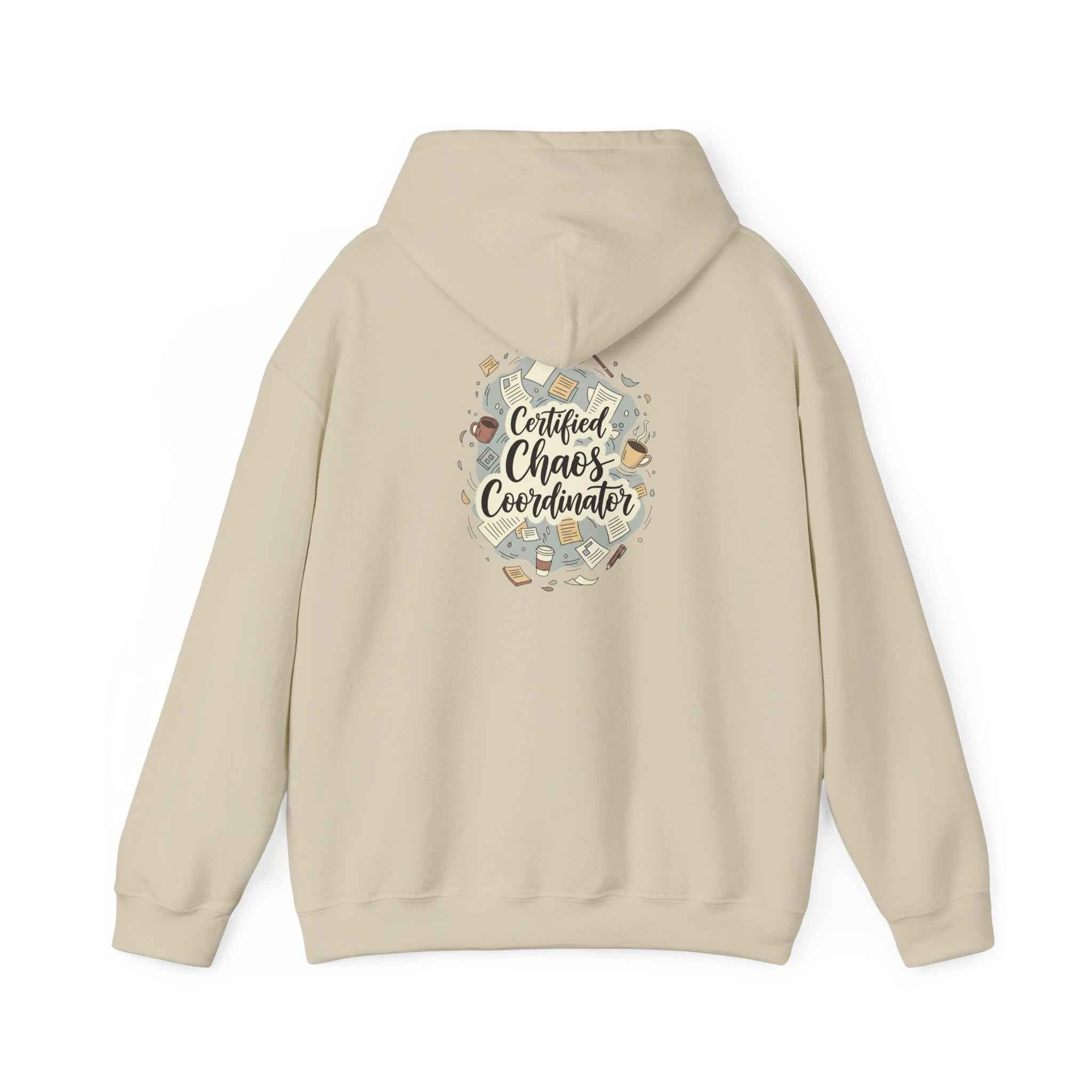 Chaos Coordinator Hoodie - Perfect Mom Teacher Gift for Everyday Comfort - Atlas Briefly