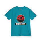 Kids Doberman Jurassic Bark T-Shirt | Fun Dog Tee for Kids