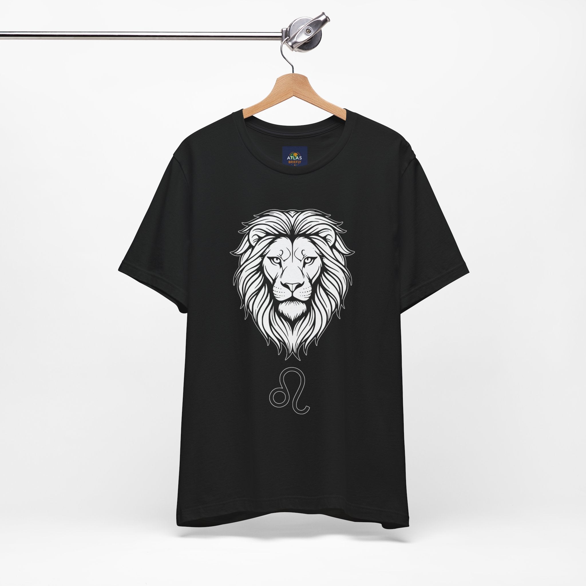 Leo Zodiac T-shirt- Black & White Leo unisex Shirt