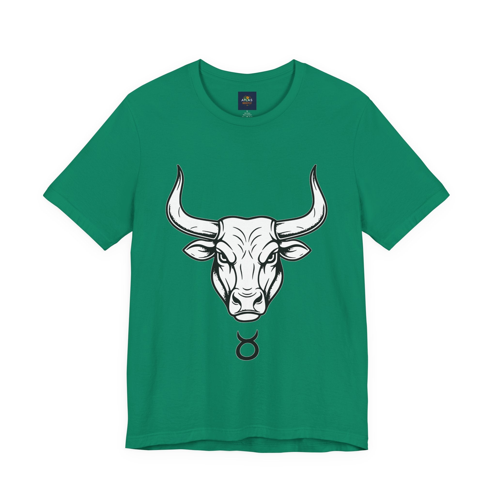 Taurus Zodiac T-Shirt - Minimalist Black and White Unisex T-Shirt