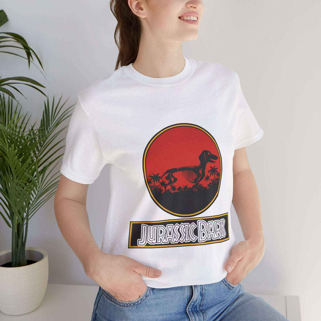 Dachshund Jurassic Bark T-Shirt - Perfect Wiener Dog Gift for Pet Lovers - Atlas Briefly