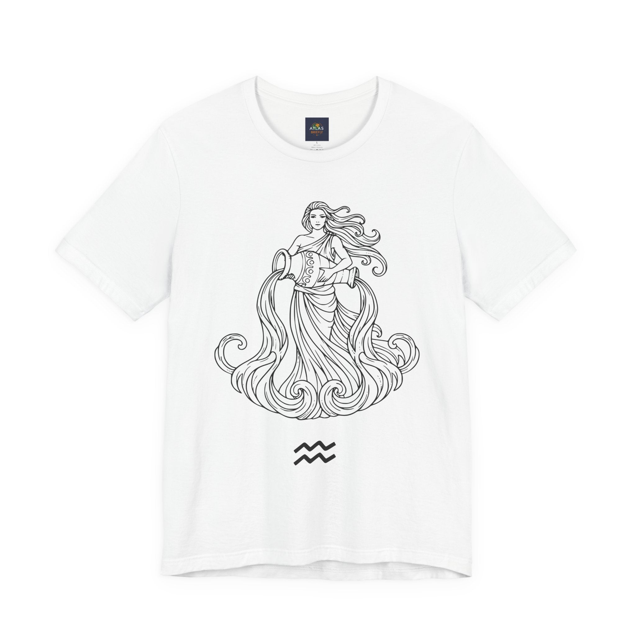 Aquarius Zodiac Tee - Unisex Astrology T-Shirt for Trendy Style